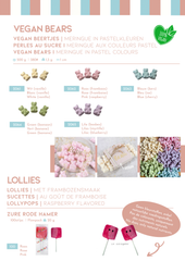 CANDYVILLE - vegan beertjes - groen