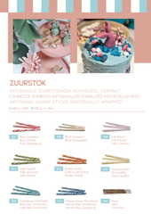 Zuurstokken - verschillende kleuren