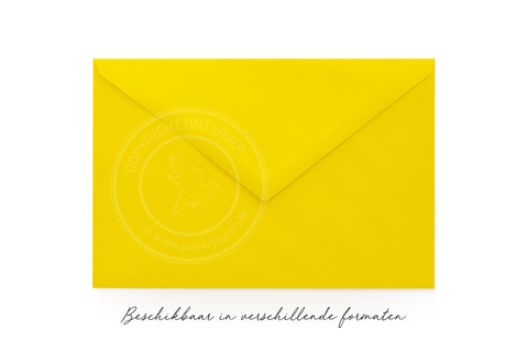 Envelop - geel