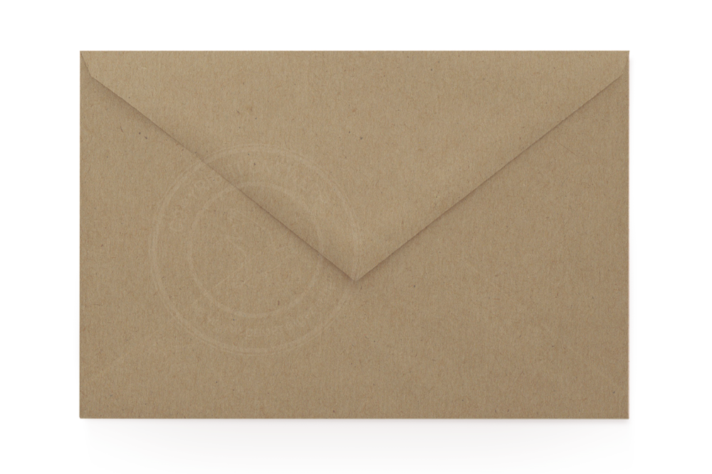 Envelop - kraft - Muskat