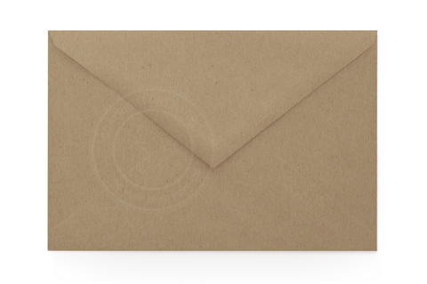Envelop - kraft - Muskat
