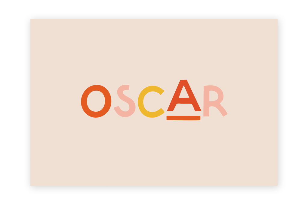 Geboortekaartje Oscar - radiant