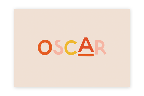Geboortekaartje Oscar - radiant