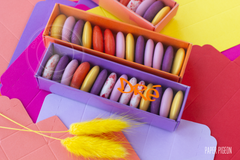 Schuifdoosje lang 1 met transparante wikkel