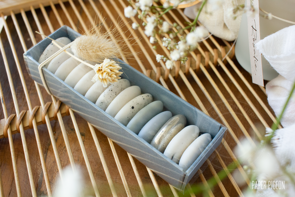 Schuifdoosje lang 1 met transparante wikkel