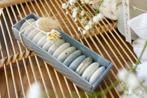 Schuifdoosje lang 1 met transparante wikkel