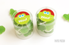 Rond doosje transparant groot  - Paper Pigeon
