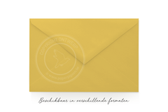 Envelop - goud (parelmoer)