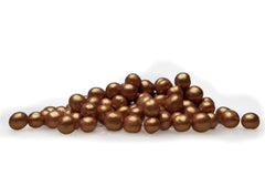 koperen mini choco choops van DE BOCK in chocolade doopsuiker