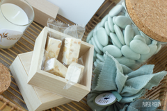 Houten doosje - vierkant