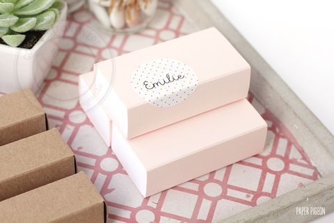 Schuifdoosje rechthoek - verschillende kleuren