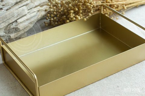 Gouden dienblad - presentatie