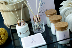 Zeep, badzout en huisparfum