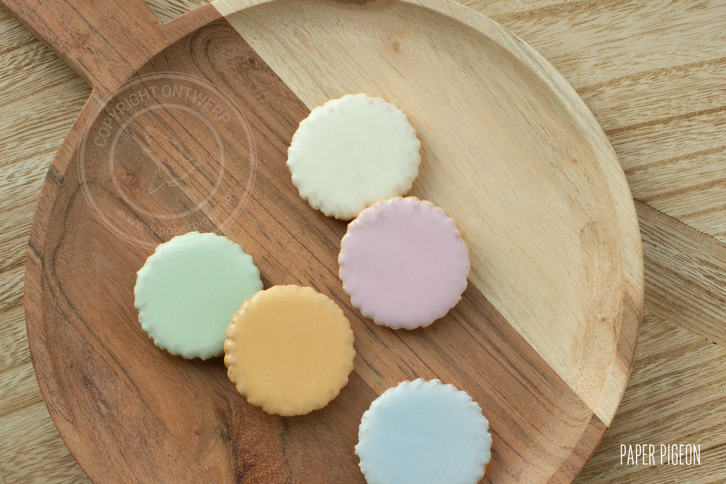 Koekjes - verschillende kleuren