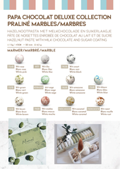 Pralinéknikkers van PAPA CHOCOLAT - verschillende kleuren