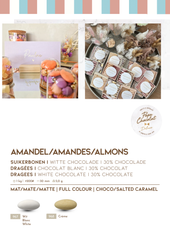 Amandelboon Papa Chocolat - salted caramel