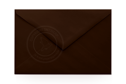 Envelop - chocoladebruin