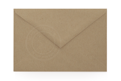 Envelop - kraft - Muskat