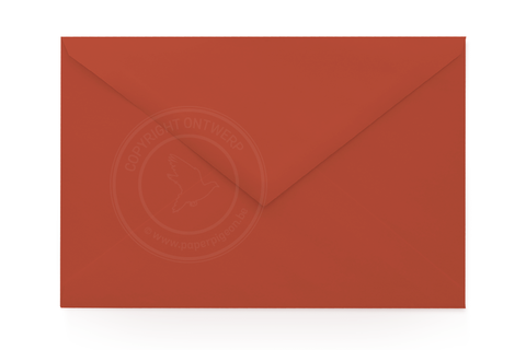 Envelop - terracotta 2