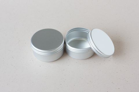 Rond metalen blikje - lot van 17 blikjes