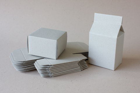 Blokje + melkdoosje - lot van 16 doosjes