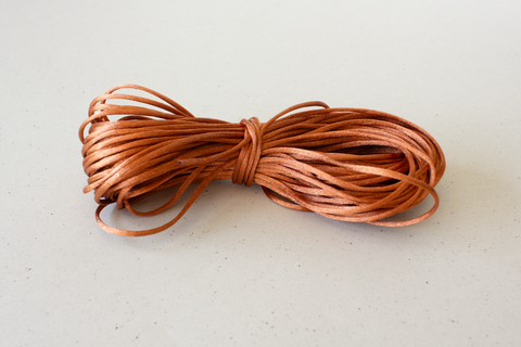 Collierkoord koper - 2 mm - bundel van 19,5 m