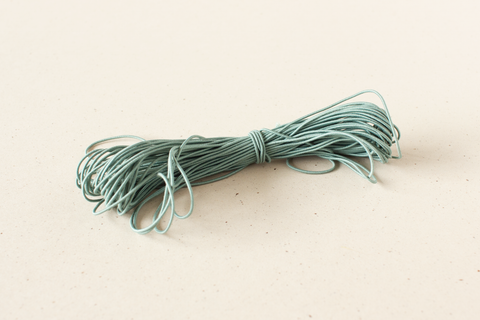 Elastisch koord - eucalyptus - 1 mm - per lopende meter