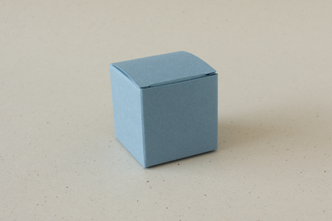 Kubusdoosje - blauw