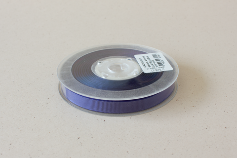 Grosgrain lint 'marineblauw' - 9 mm - rol van 20 m