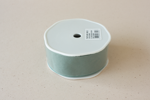 Mat lint 38 mm - eucalyptusgroen - rol van 20 m