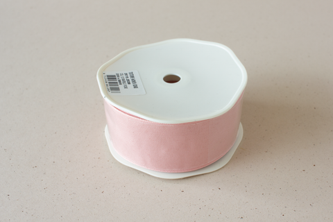 Mat lint 38 mm - oudroze - rol van 20 m