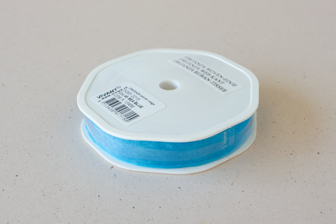 Organza lint - turquoise