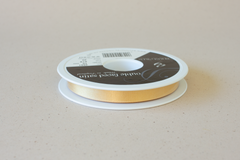 Satijnlint 10 mm - rol van 20 m - goud