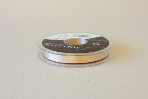 Satijnlint 10 mm - rol van 20 m - blush