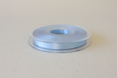 Satijnlint 10 mm - rol van 20 m - lichtblauw
