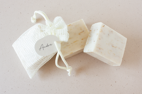 NIEUW - Zeepje rechthoek - tarwezemelen