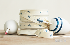 Lint 'anker' - 15 mm - per lopende meter  - Paper Pigeon