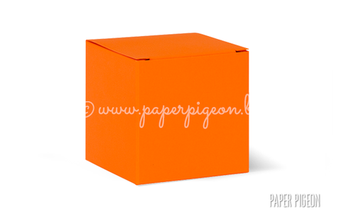 Kubusdoosje oranje