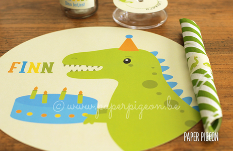 Placemat 'dinosaurus'